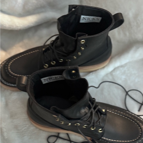NICK’S Handmade Boots size 10.5- like new (worn ONCE) - Picture 3 of 6